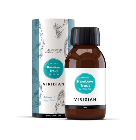Viridian Organic Scandinavian Rainbow Trout Oil 200ml