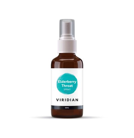 Viridian Organic Elderberry Throat Spray 50ml