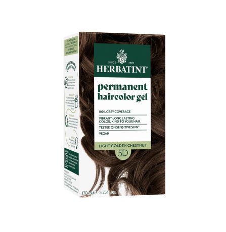Herbatint 5D - Light Golden Chestnut Ammonia Free Hair Colour