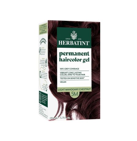 Herbatint 5M - Light Mahogany Chestnut Ammonia Free Hair Colour