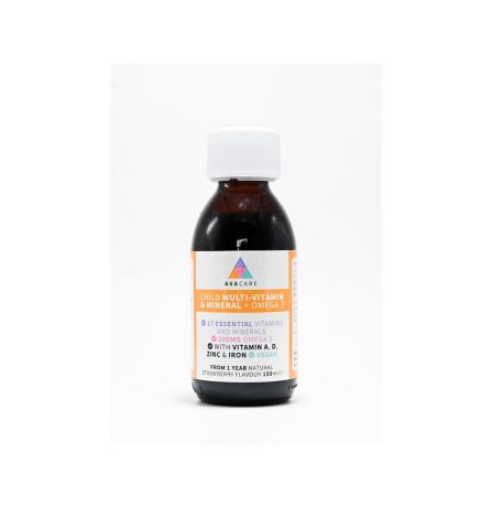 AvaCare Child Multi-Vitamin & Mineral + Omega 3 - Image 2