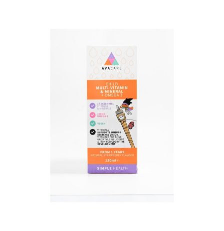 AvaCare Child Multi-Vitamin & Mineral + Omega 3 - Image 3