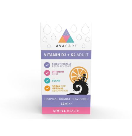 AvaCare Vitamin D3 + K2 Adult