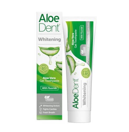 Aloe Dent Whitening Aloe Vera Toothpaste with Fluoride 100ml