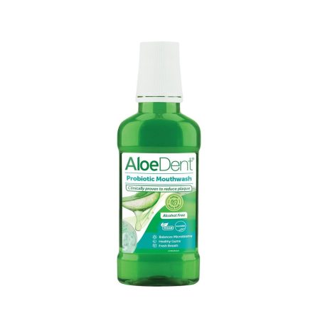 Aloe Dent Probiotic Mouthwash Alcohol Free 250ml