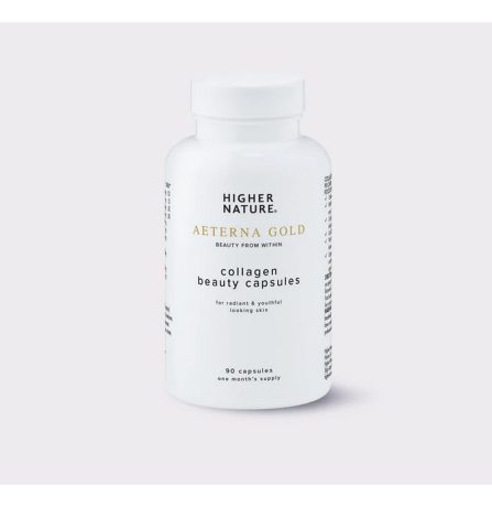 Higher Nature Æterna Gold Collagen Beauty 90 Capsules