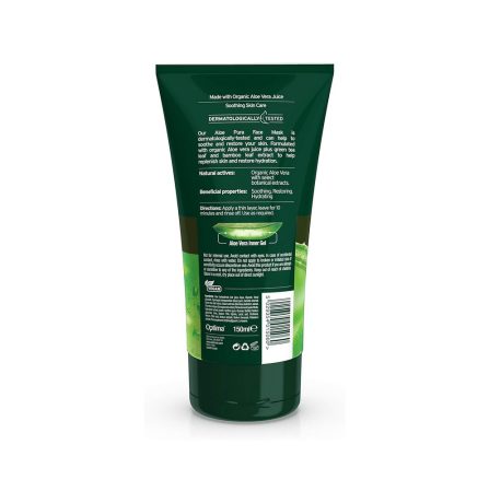 Aloe Pura Organic Gel Face Mask 150ml - Image 2