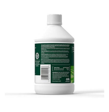Aloe Pura Aloe Vera Juice Max Strength 500ml - Image 2