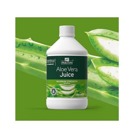 Aloe Pura Aloe Vera Juice Max Strength 500ml - Image 3