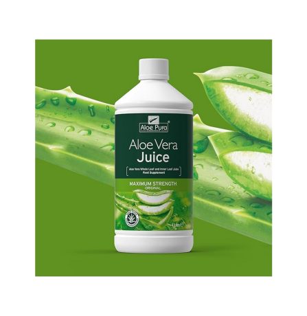 Aloe Pura Aloe Vera Juice Max Strength 1000ml - Image 3