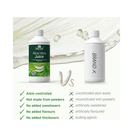 Aloe Pura Aloe Vera Juice Max Strength 1000ml - Image 5