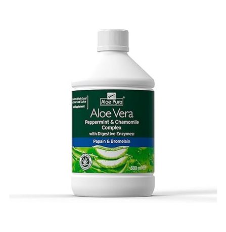 Aloe Pura Aloe Vera Peppermint & Chamomile 500ml