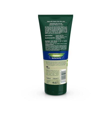 Aloe Pura Aloe Vera Gel & Vitamin AC & E 200ml - Image 2