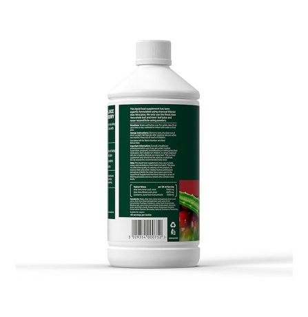 Aloe Pura Aloe Vera Juice Max Strength Cranberry 1000ml - Image 2