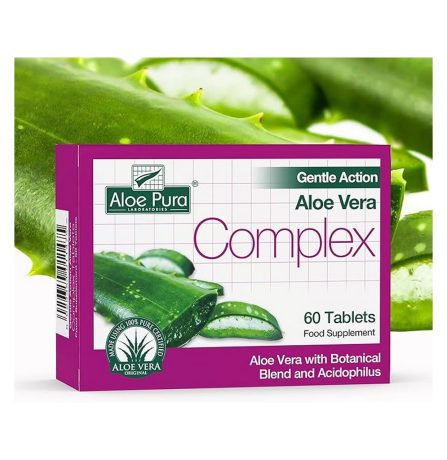 Aloe Pura  Aloe Vera Gentle Action Complex 60 Tablets - Image 3