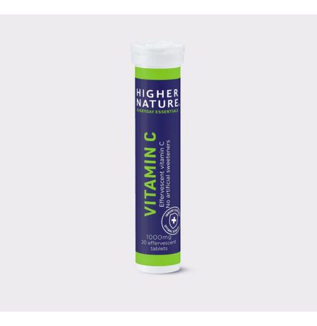 Higher Nature Vitamin C Effervescent (1000mg) 20 Tablets