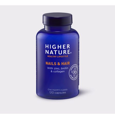 Higher Nature Nails & Hair 120 Capsules