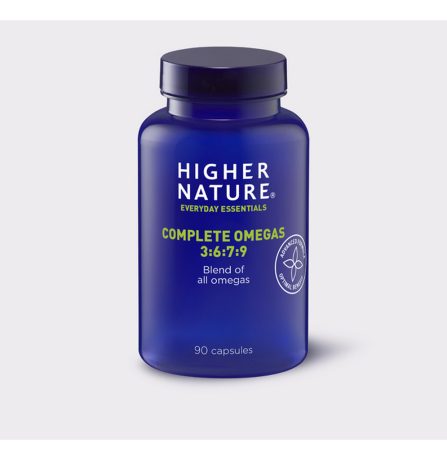 Higher Nature Complete Omegas 3:6:7:9 90 Capsules
