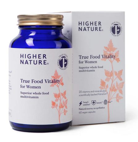 Higher Nature Vitality for Women 60 Capsules