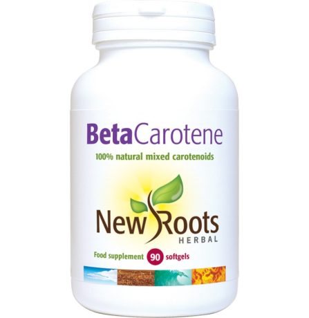 New Roots Beta-Carotene 90 Softgels