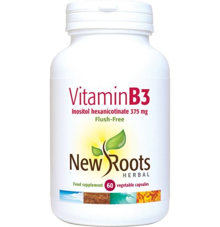 New Roots Vitamin B3 60 Veg Capsules
