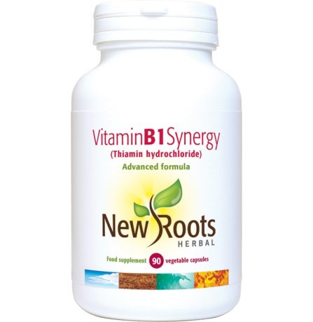 New Roots Vitamin B1 Synergy 90 Veg Capsules