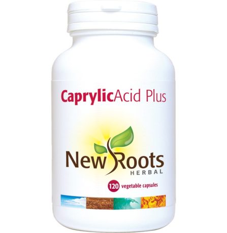 New Roots Caprylic Acid Plus 120 Veg Capsules
