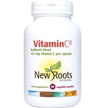 New Roots Vitamin C8 90 Veg Capsules