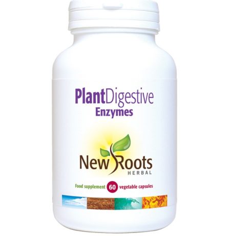 New Roots Plant Digestive Enzymes 60 Veg Capsules