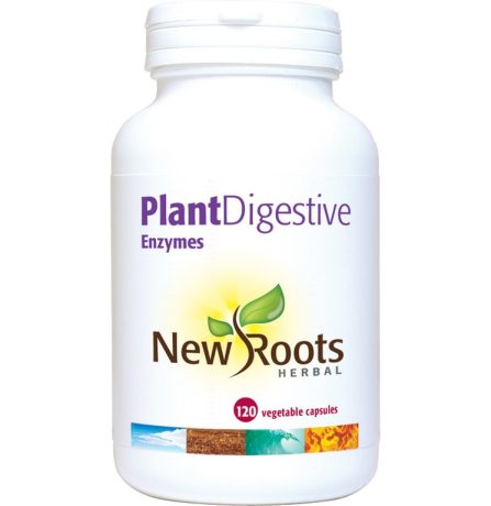 New Roots Plant Digestive Enzymes 120 Veg Capsules