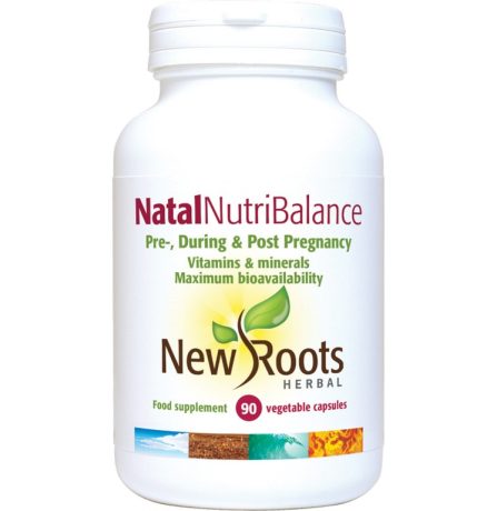 New Roots Natal Nutri Balance  90 Veg Capsules