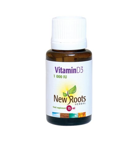 New Roots Vitamin D3 1.000 IU liquid 15ml