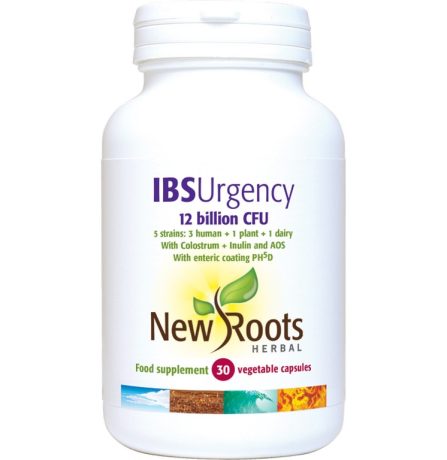 New Roots IBS Urgency 30 Veg Capsules