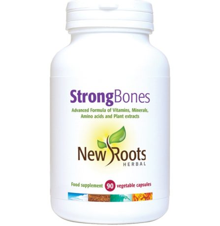 New Roots Strong Bones 90 Veg Capsules