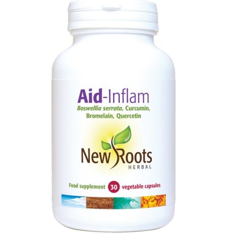 New Roots Aid-Inflam 30 Veg Capsules