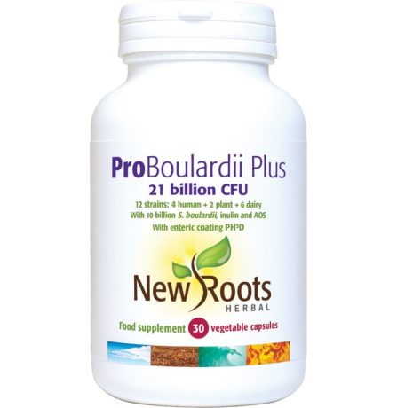 New Roots Pro Boulardii Plus 30 Veg Capsules