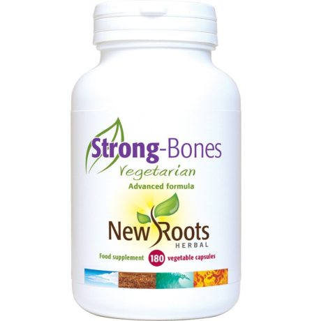 New Roots Strong Bones Vegetarian 180 Veg Capsules