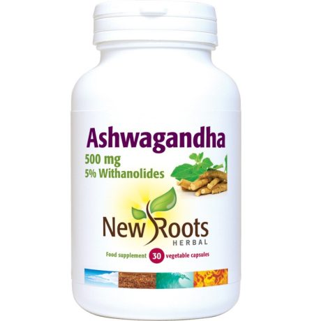 New Roots Ashwagandha 30 Veg Capsules