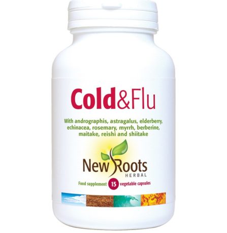 New Roots Cold&Flu 15 Veg Capsules