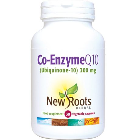 New Roots Co-Enzyme Q10 300 mg 30 Veg Capsules